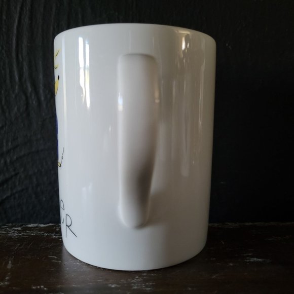 Pottery Barn Christmas Santa's Reindeer Porcelain Coffee Mug - Donner - Picture 5 of 6